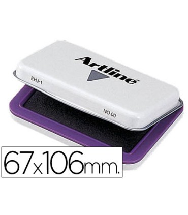 Tampon artline nº1 violeta 67x106 mm